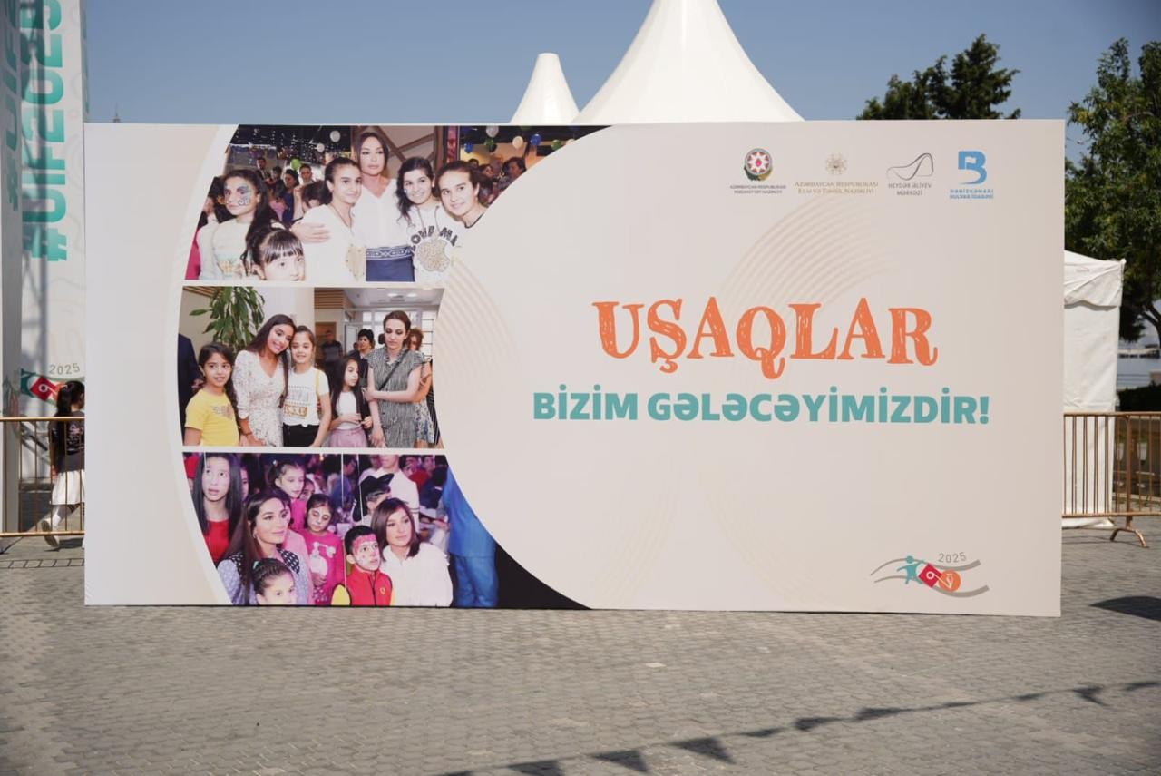Uşaqların bayramı təntənəli şəkildə qeyd olundu - FOTOLAR